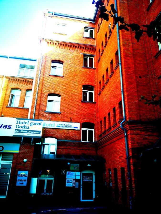 Hotel Zur Alten Druckerei Gotha Dış mekan fotoğraf